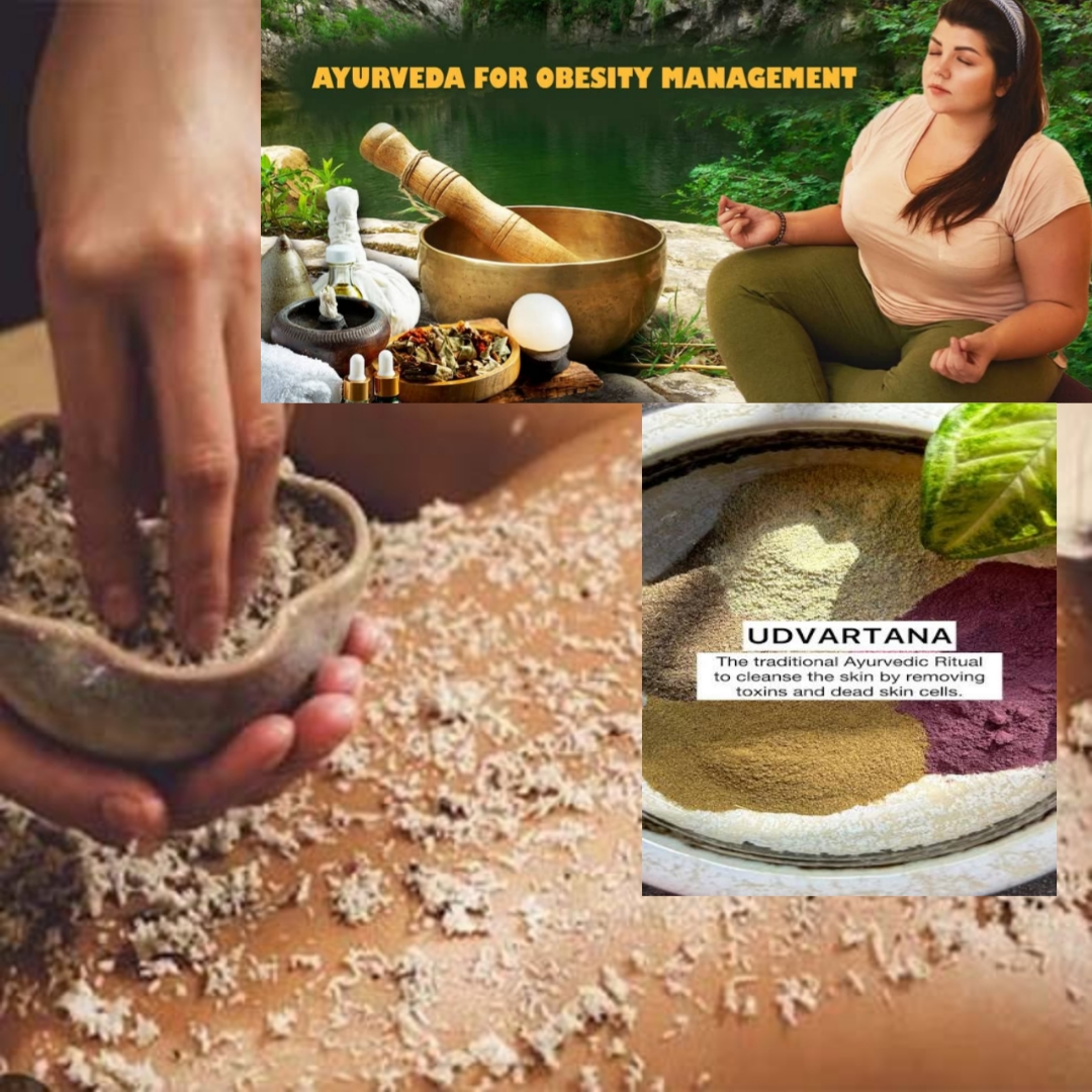 Ayurveda for Obesity Management - Udvartana Therapy
